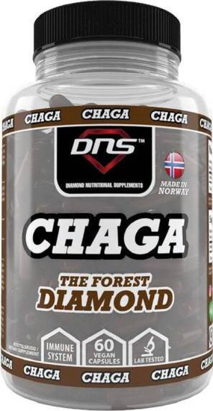 100% Chaga - 60 kapsler