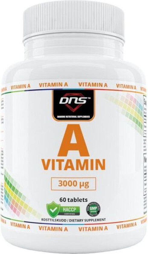 Vitamin A - 60 tabletter