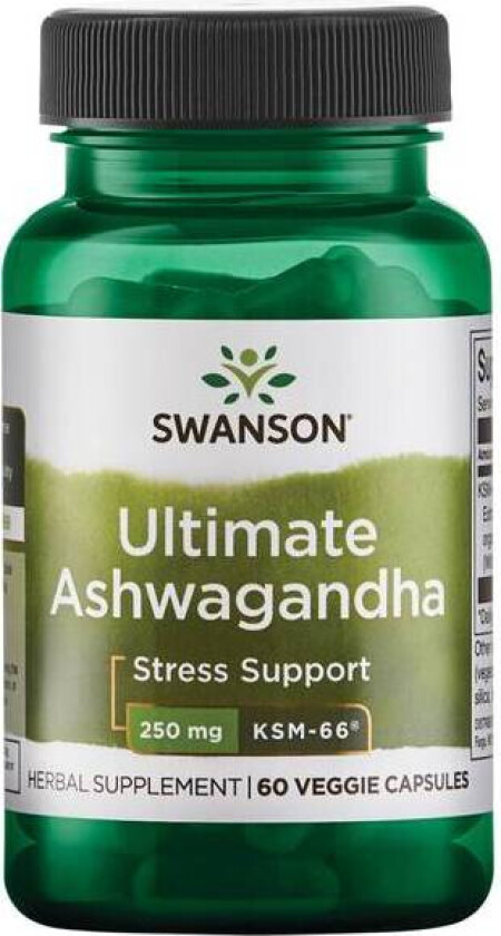 Ultimate KSM Ashwagandha Stress Support - 60 kapsler