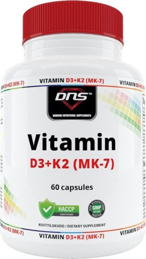 Vitamin D3 + K2 (MK-7) - 60 caps