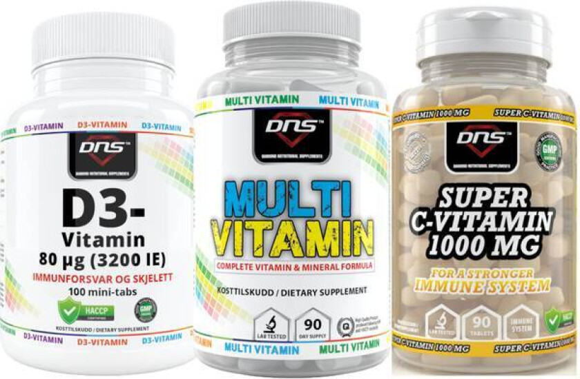 Vitamin-pakken - Immunity Booster-pack!