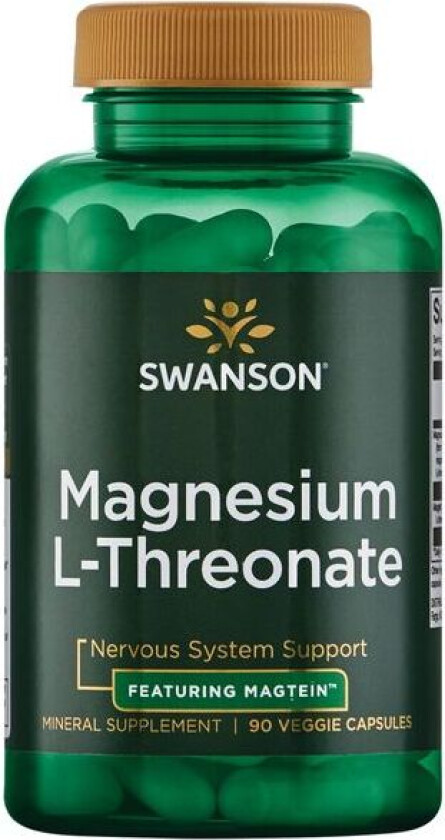 Bilde av Magnesium L-Threonate - Magtein - 90 kapsler
