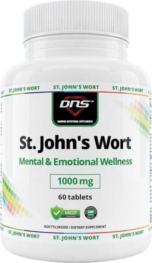 Bilde av St. Johns Wort - Johannesurt Ekstrakt - 60 tabletter