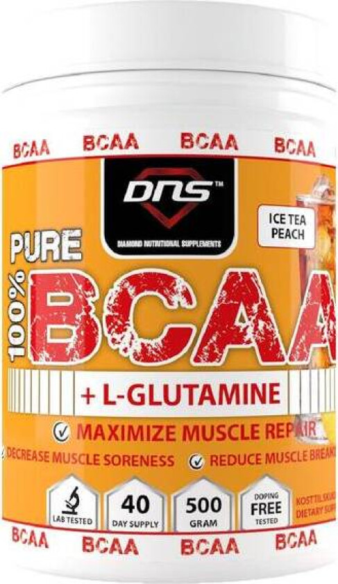 BCAA + L-Glutamin 500 gram Ice Tea Peach
