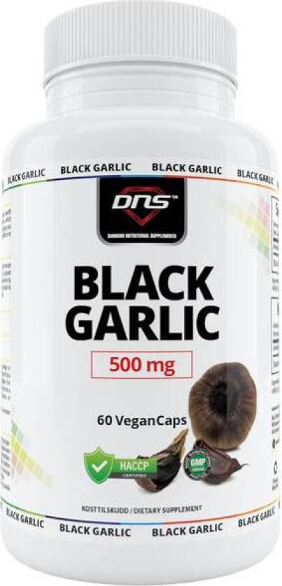 Black Garlic - 500 mg - 60 kapsler