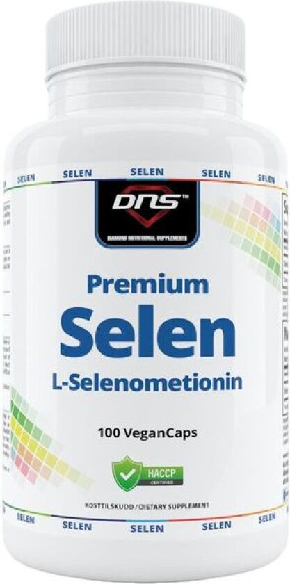 Premium Selen - L-Selenmetionin - 100 kapsler