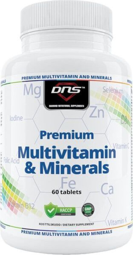 Premium Multivitamin & Minerals - 60 tabs