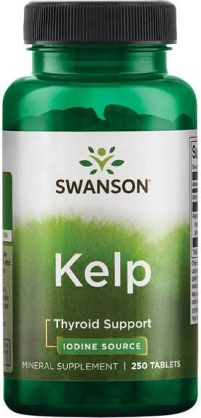 Kelp Iodine Jod - 250 tabletter