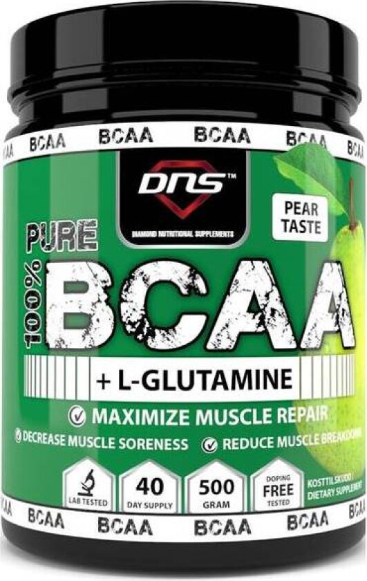 BCAA + L-Glutamin 500 gram Pære