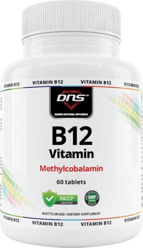 B12 Vitamin - Methylcobalamin - 60 tabletter