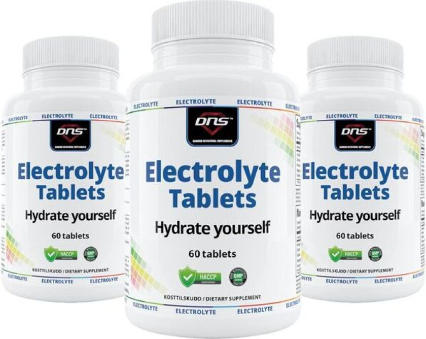 3-pack Electrolyte Tablets - 3 x 60 tabletter