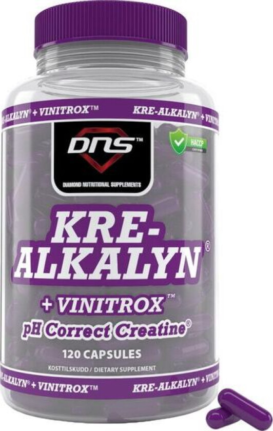 Kre-Alkalyn Vinitrox Kreatin - 120 kapsler