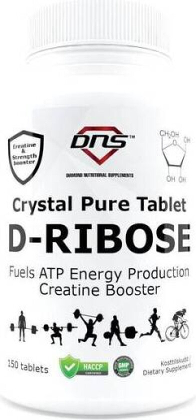 100% D-Ribose Creatine-booster - 150 tabs