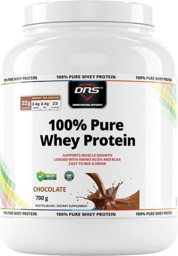 100% Pure Whey Protein Sjokolade - 700g