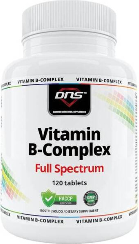 Vitamin B-Complex - 120 tabletter