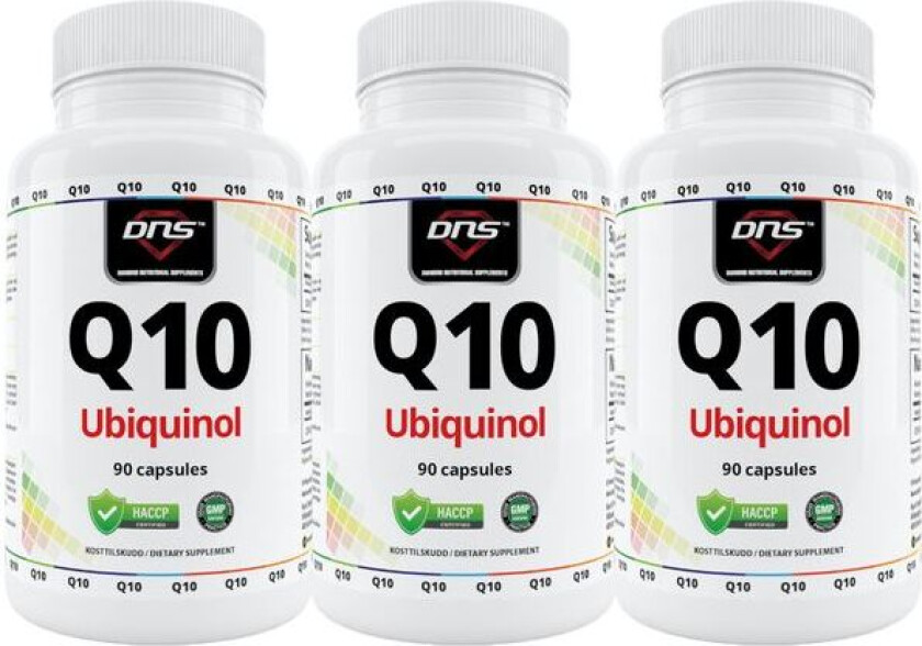 3-pack Q10 Ubiquinol - 3 x 90 kapsler