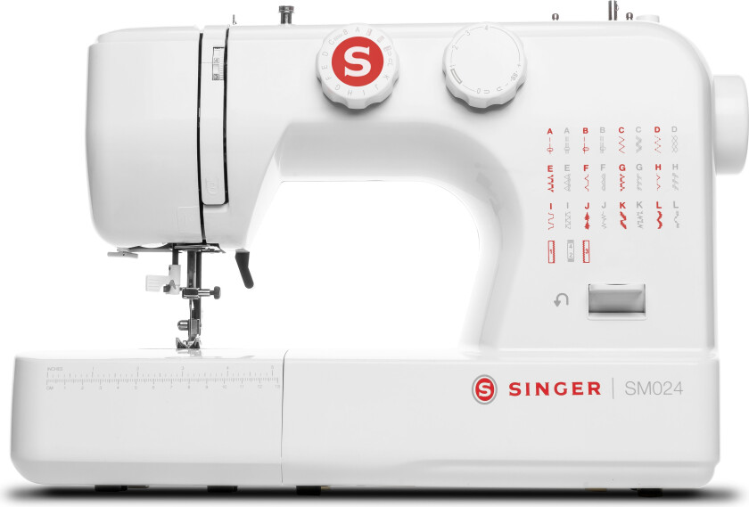 Bilde av Singer SM024 Sewing Maching White&Red