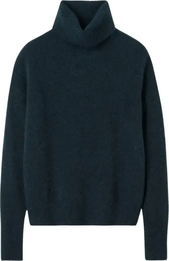 Paxi Mohair-Merino Turtleneck