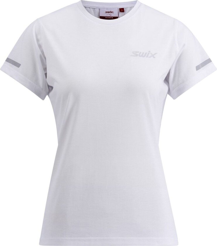Women's Pace Short Sleeve Bright white S, Bright white