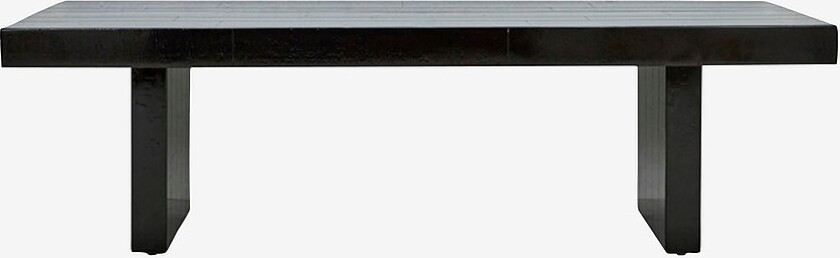 Salongbord , Hdbrick, 60x150 cm - Svart