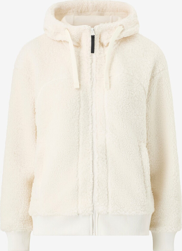 Hettegenser Lykky W Fleece Jacket - Hvit