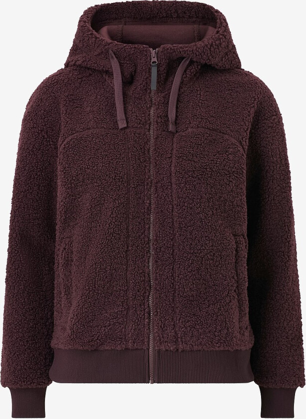 Hettegenser Lykky W Fleece Jacket - Rød