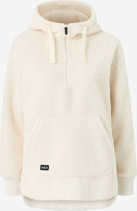 Hettegenser Lykky W Fleece Pullover - Hvit