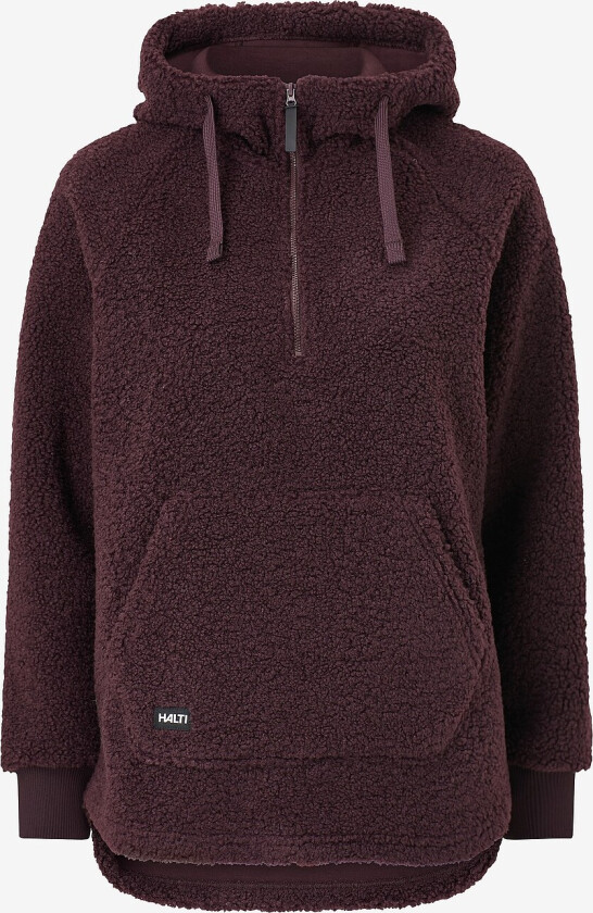 Hettegenser Lykky W Fleece Pullover - Rød