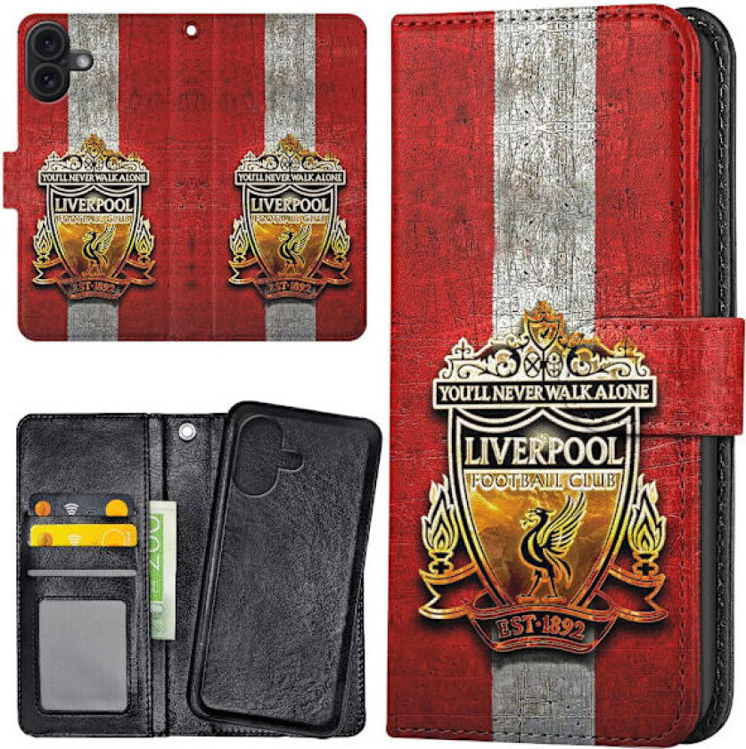 iPhone 16 - Lommebok Deksel Liverpool