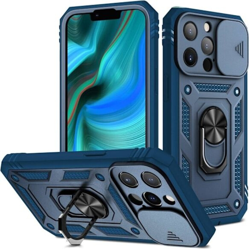 Bofink Combat iPhone 13 Pro deksel - Safir