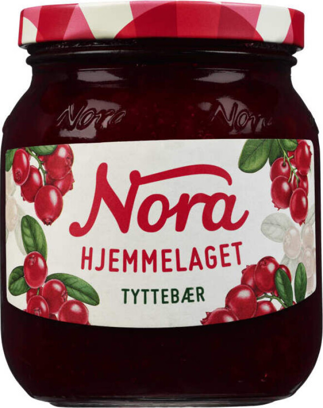 Tyttebærsyltetøy Hjemmelaget 400g