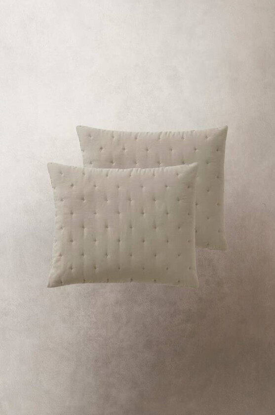 putetrekk 2-pk 60x50 cm Beige