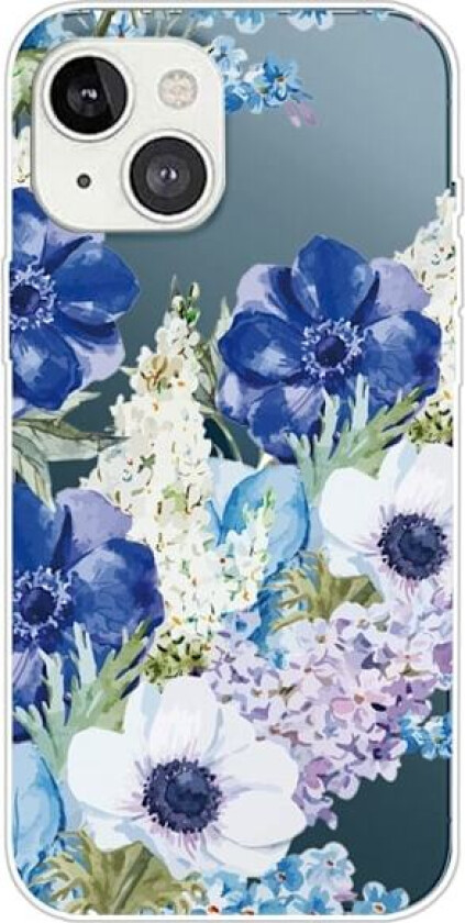 Deco iPhone 14 Plus deksel - Blomster