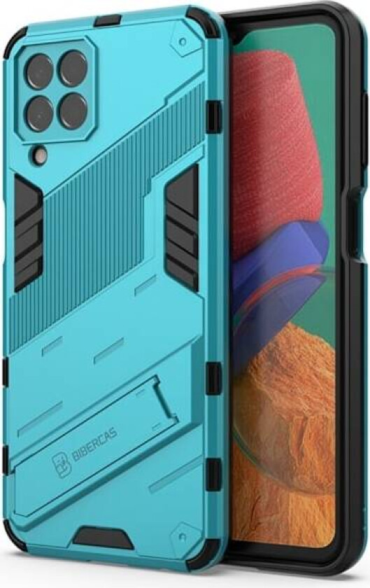 Støtsikkert hybriddeksel for Samsung Galaxy M33 5G - Babyblå