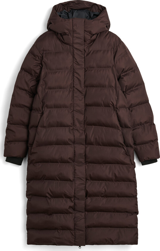 Women's Hill Puffer Parka Dark Chocolate