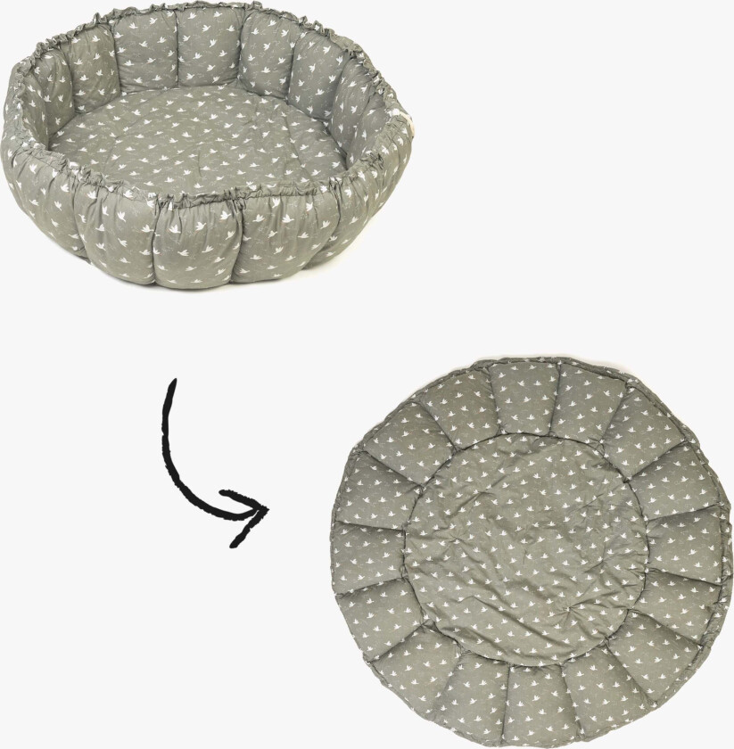 Play& Go Organic Bloom Leketeppe, Birds - Tekstiler