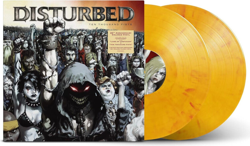 Disturbed Ten Thousand Fists LP/Vinyl