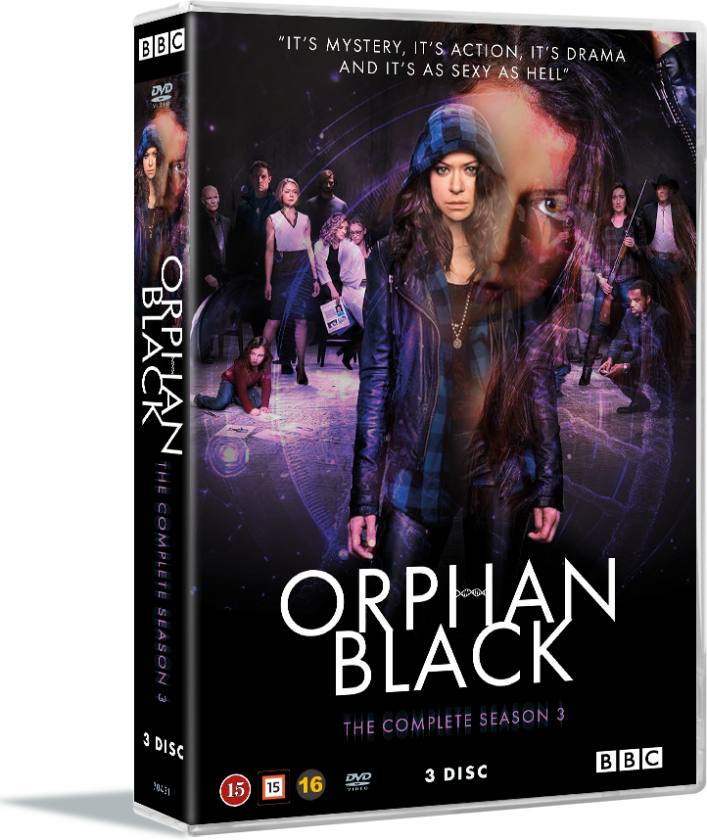 Orphan Black Sesong 3 DVD