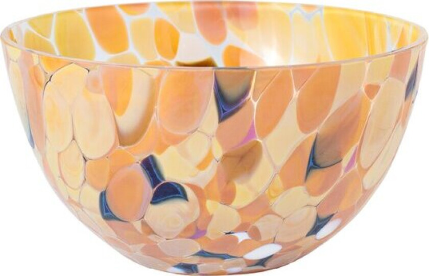 Swirl skål 11 cm brun