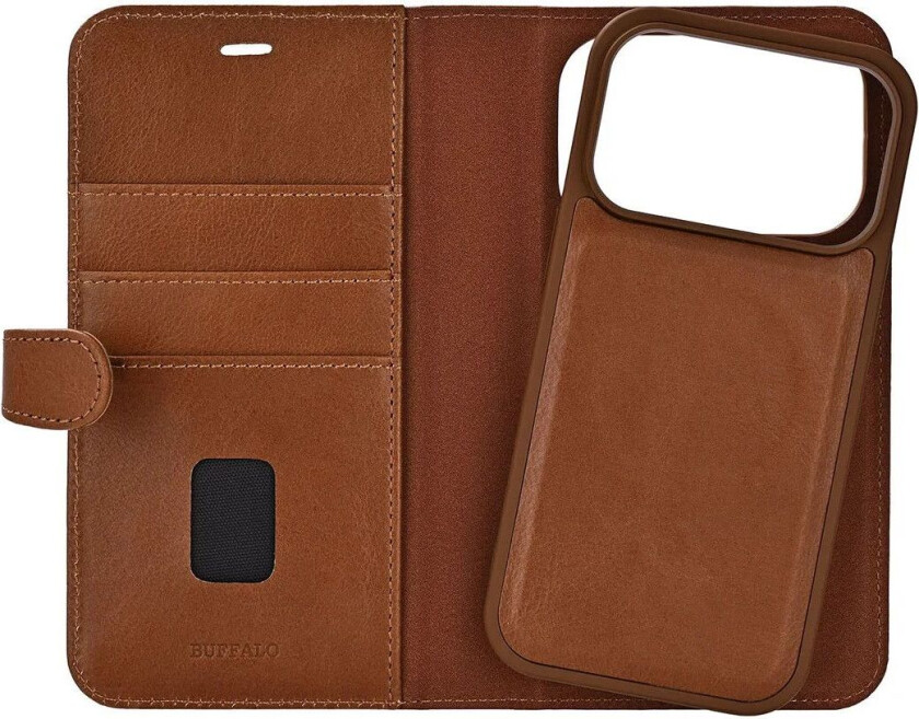 Buffalo-lommebok (iPhone 17 Pro Max) - Brun