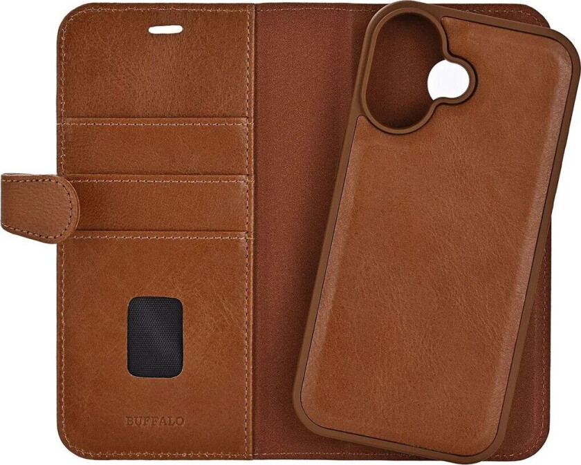 Buffalo-lommebok (iPhone 17) - Brun