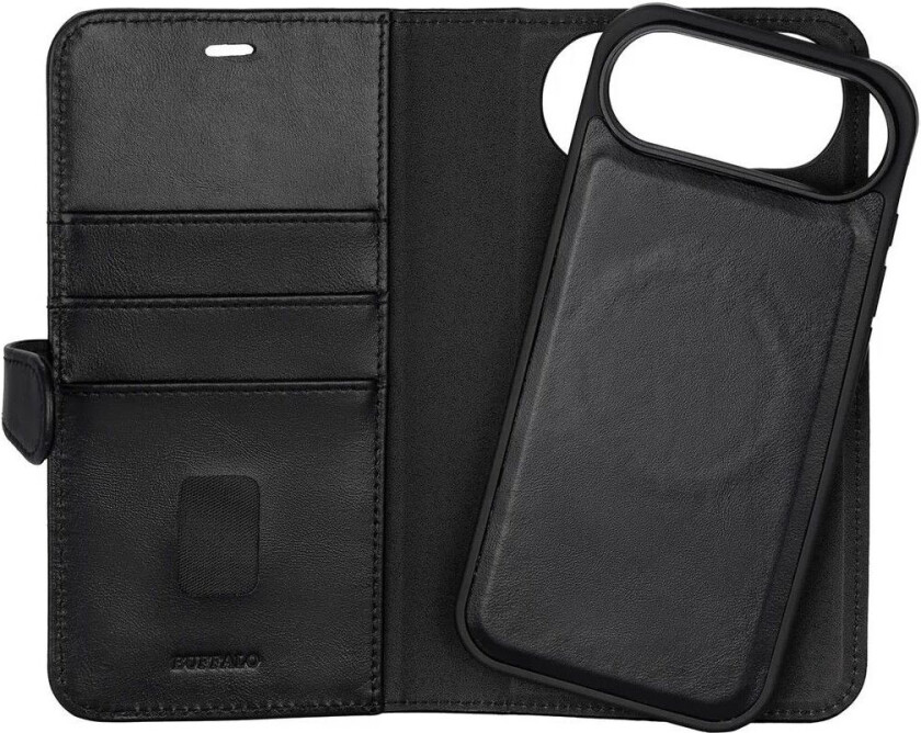 Buffalo-lommebok (iPhone 17 Air) - Svart