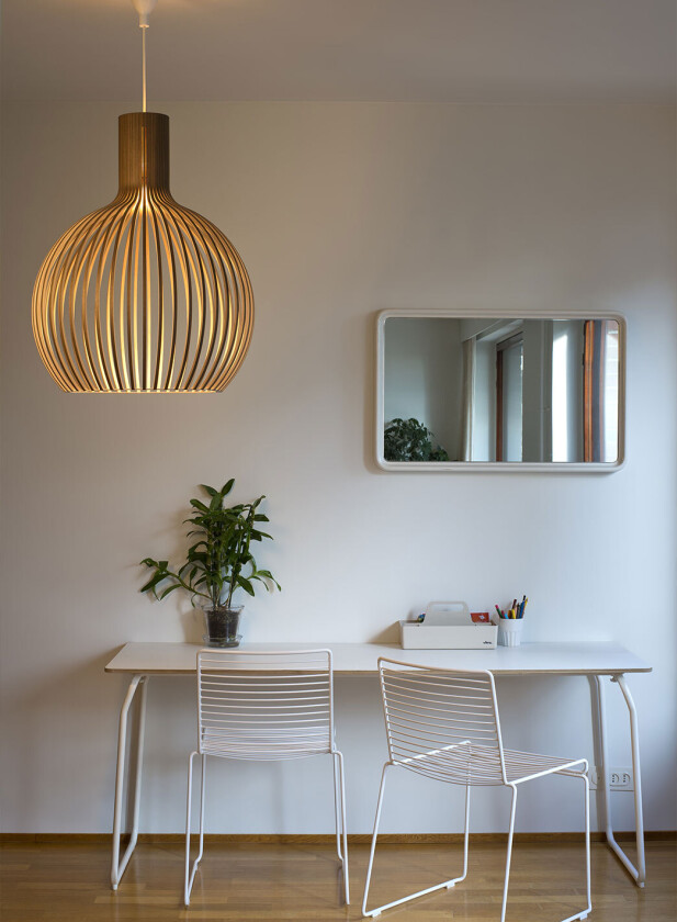 Octo 4240 taklampe Ø54 - valnøtt