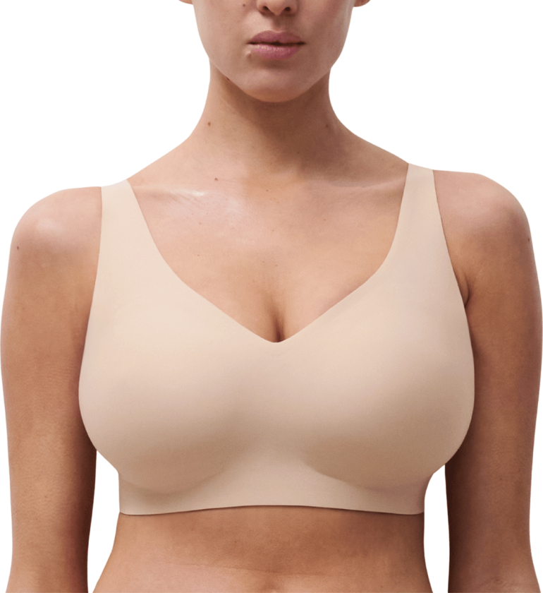 SoftStretch Power BH uten bøyle, beige, Størrelse: XL, Kvinner