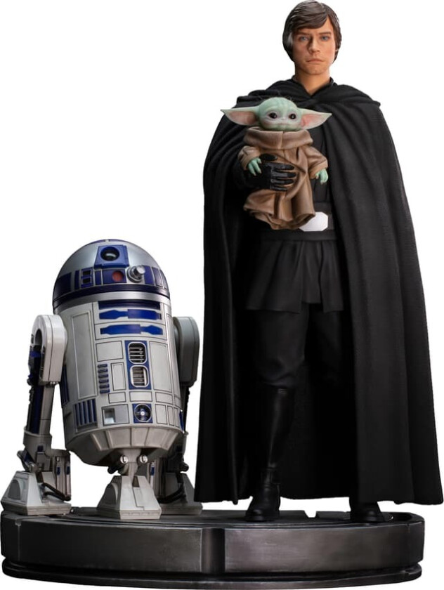 Bilde av Star Wars actionfigur (Luke Skywalker, R2-D2, Grogu)