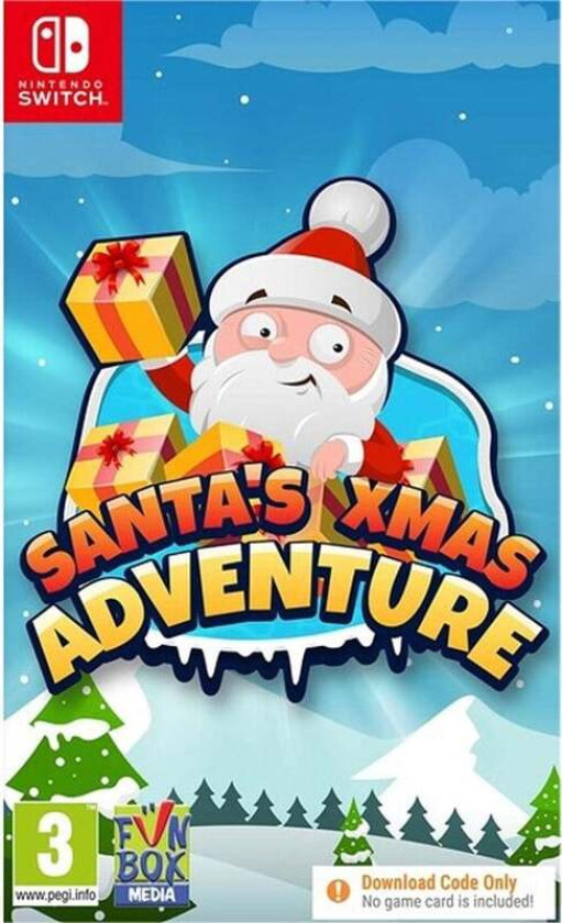 Santa's Xmas Adventure (Code in a Box) - Nintendo Switch - Eventyr