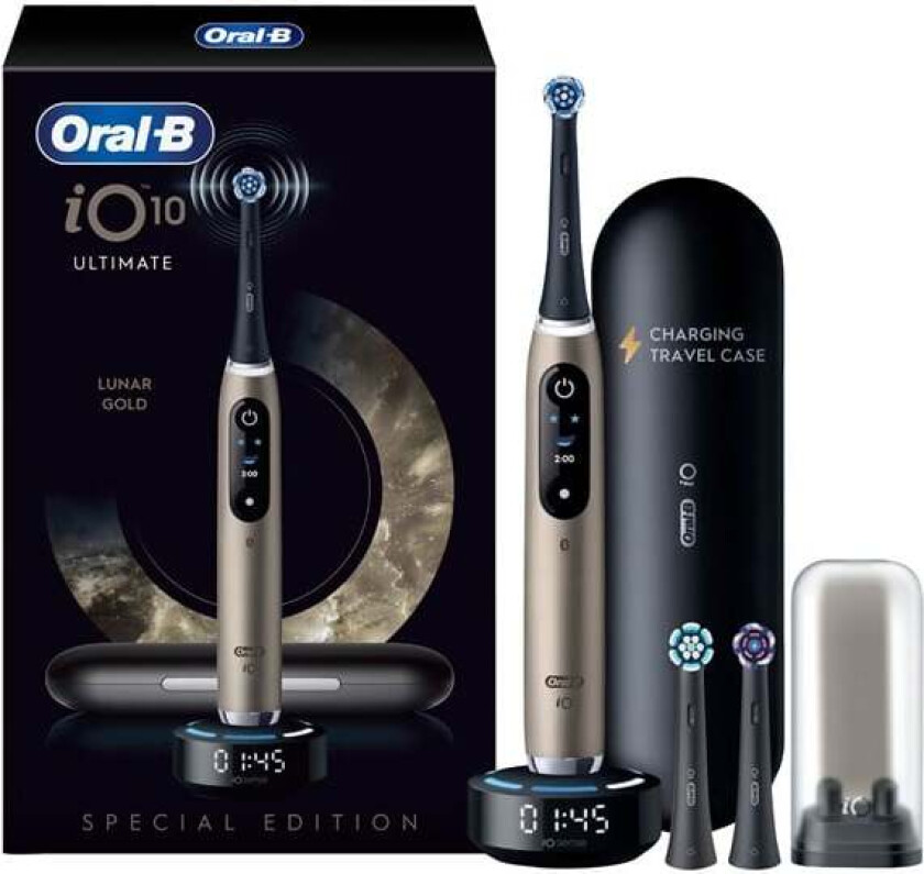 Bilde av Tannbørste iO10 Lunar Gold Special Edition (Black Refill)