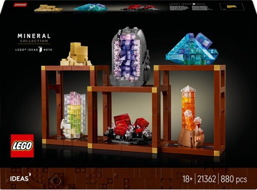 Ideas 21362 Mineralsamling