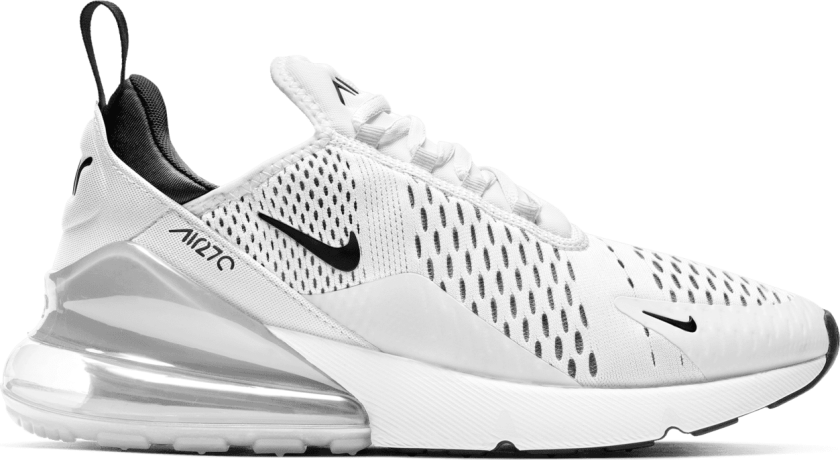 Air Max 270, sneaker, dame WHITE/BLACK-WHITE