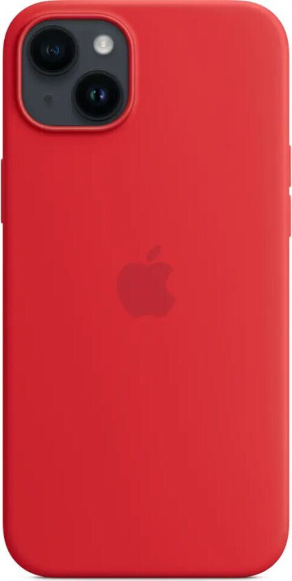 Silicone Case With Magsafe Iphone 14 Plus Produkt (rød)